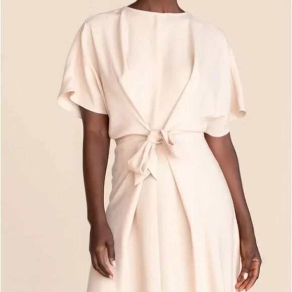 Trina Turk Womens Belted Minimalist Midi Event Work Dress Sz XL Flowy Preppy - Picture 2 of 12